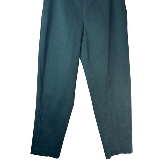 2/$30 Talbots Womens Size 8 Green Pants Cotton & Lycra Blend - Picture 6 of 13